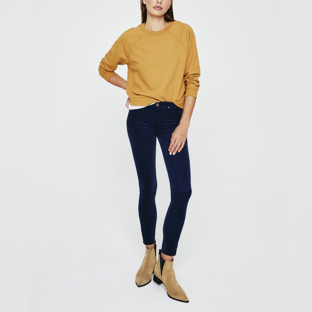 AG Jeans Legging Ankle Velvet Corduroy Super Skinny Pants Women’s 29 NWT